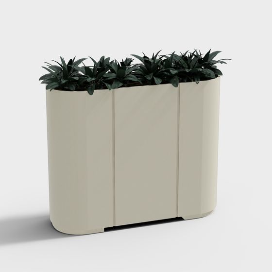 Urban Oasis Planter 3D model