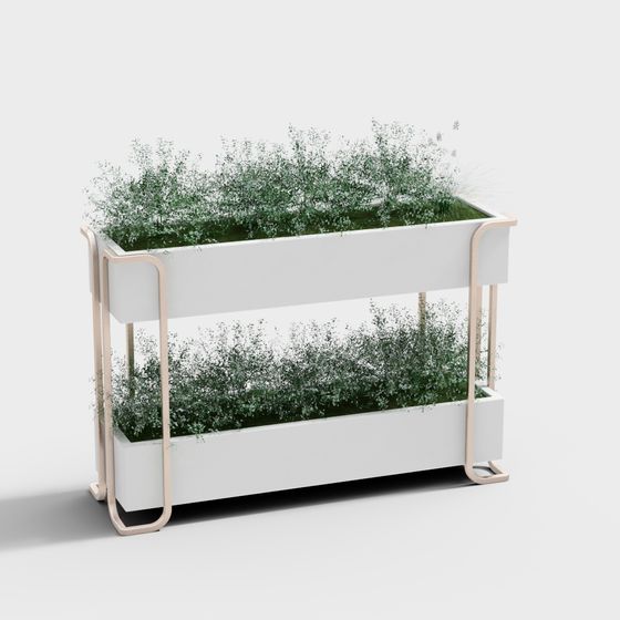 Urban Oasis Planter 3D model
