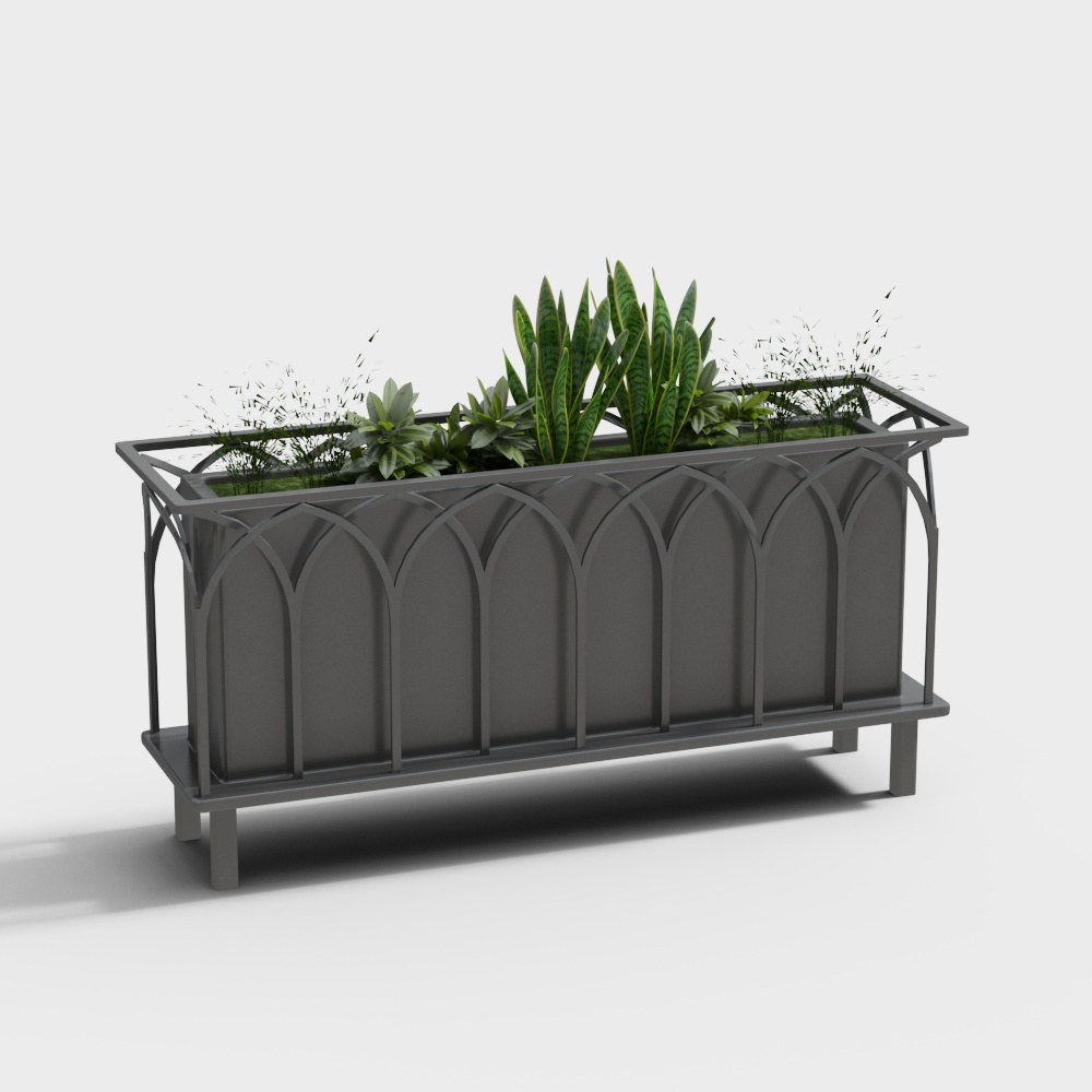 outdoor flower box