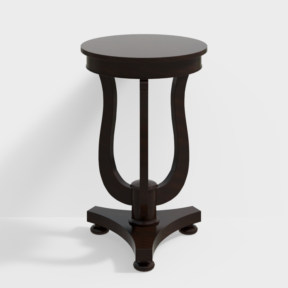 American round coffee table