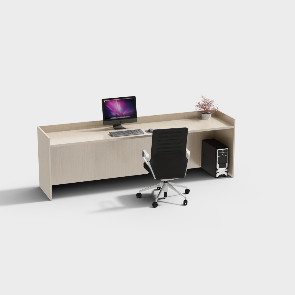 Ensemble bureau et chaise ordinateur pour salle de classe