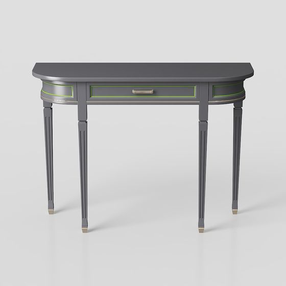 Urban Minimalist Table 3D model for Modern Spaces