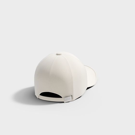 Stylish Low-Polygon Baseball Cap 3D model