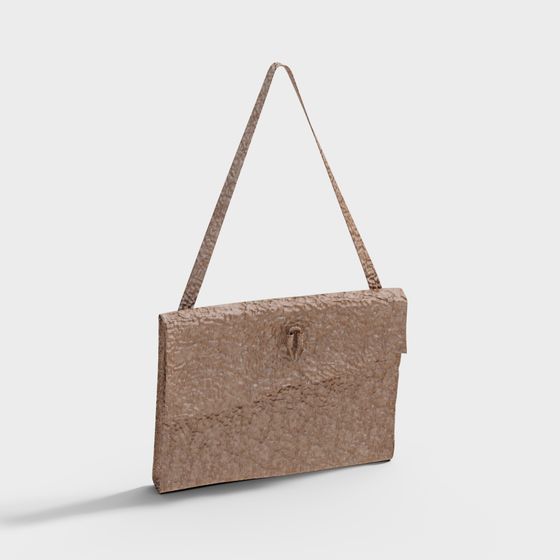 Elegant 3D Model Handbag for Creative Projects