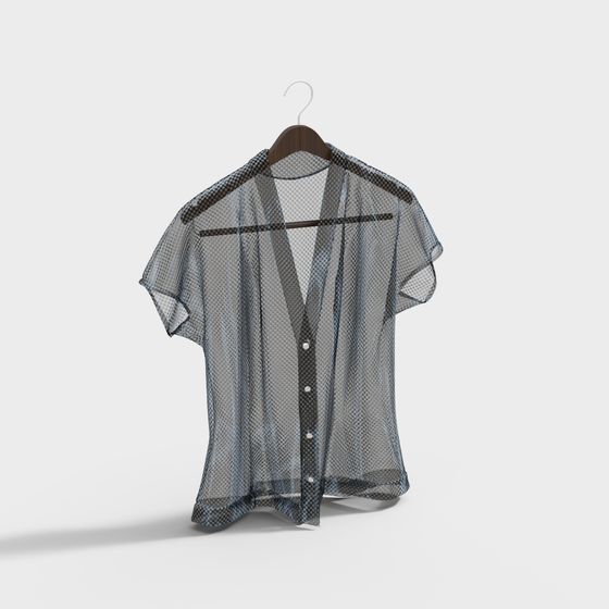Stylish Low Poly Shirt 3D Model for Creators