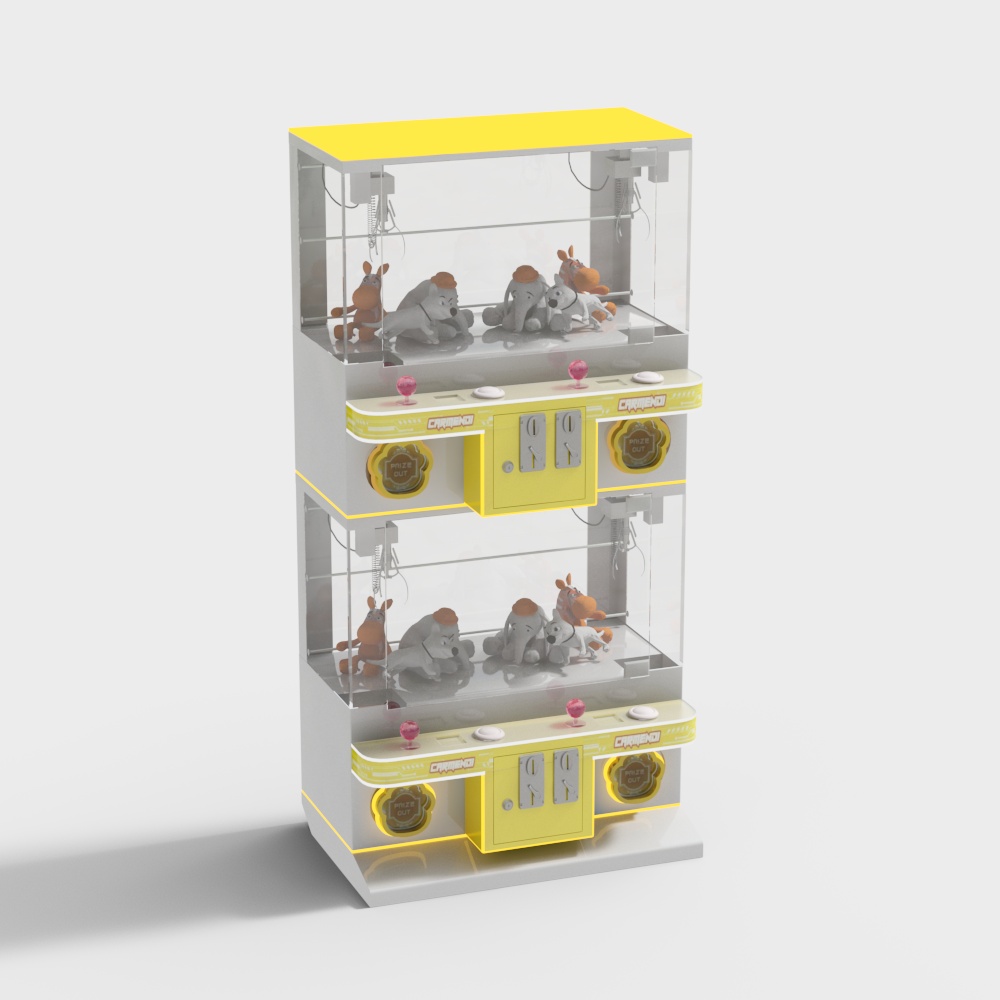 Shopping mall claw machine