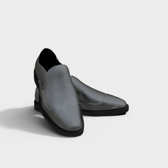 Modern Slip-On Shoe 3D model