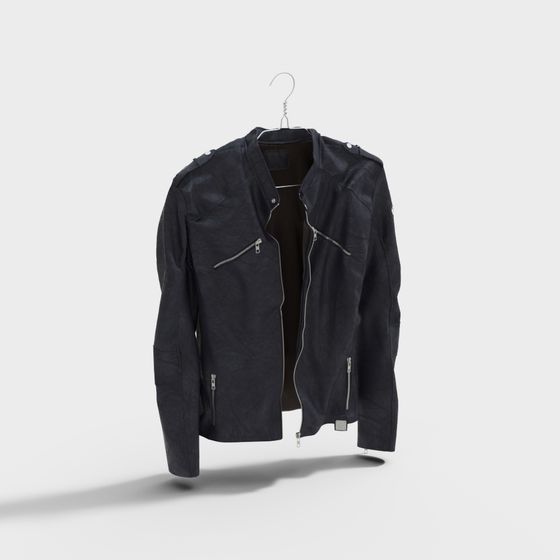 Stylish 3D Model of Motorcycle Jacket
