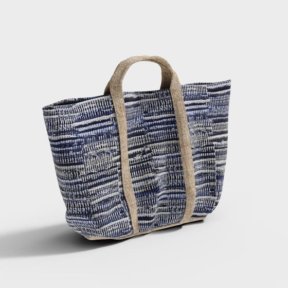 Stunning Beach Bag 3D Model