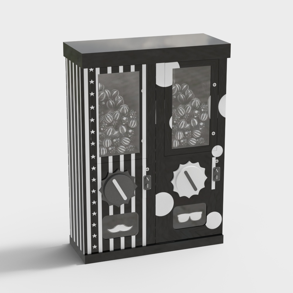 Video arcade self-service gashapon machine