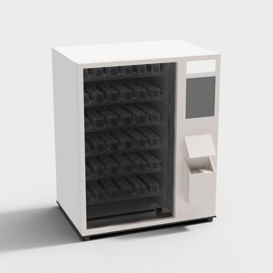 Sleek Vending Machine 3D model for Modern Spaces