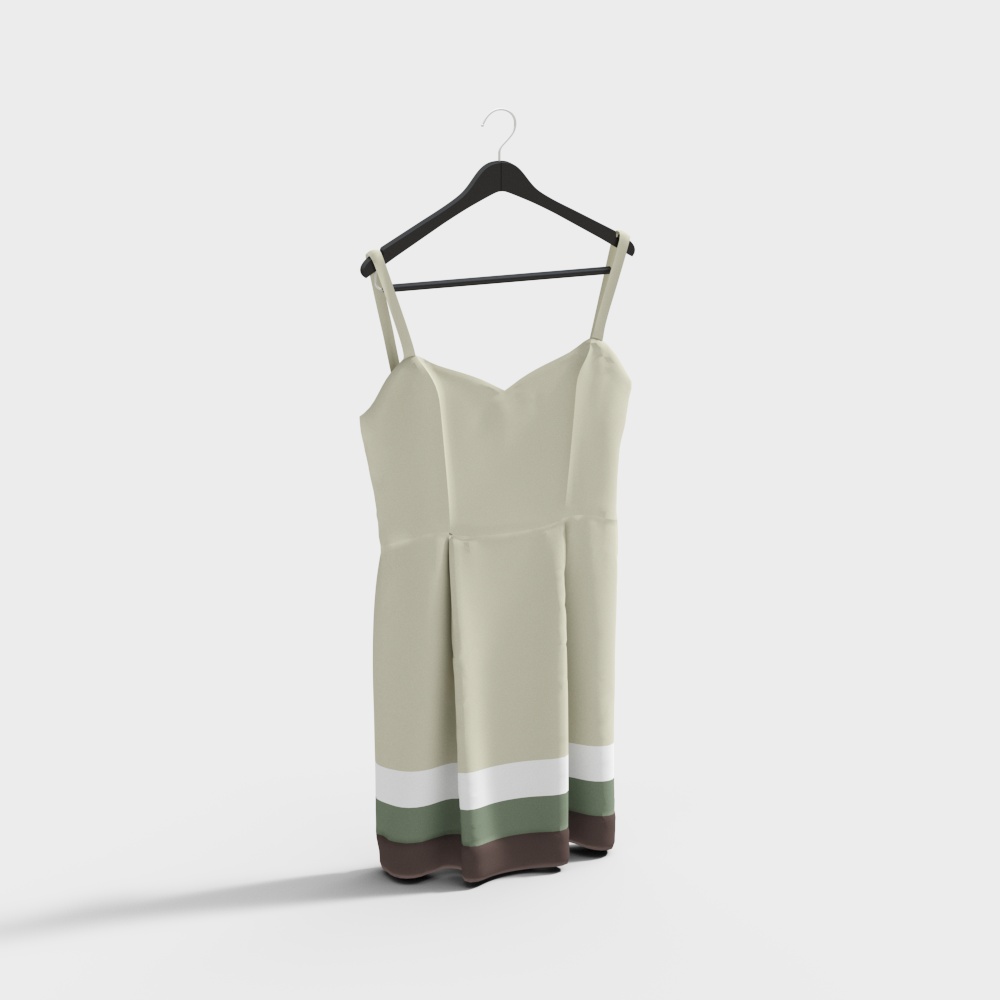 Minimalist Dress 3D model