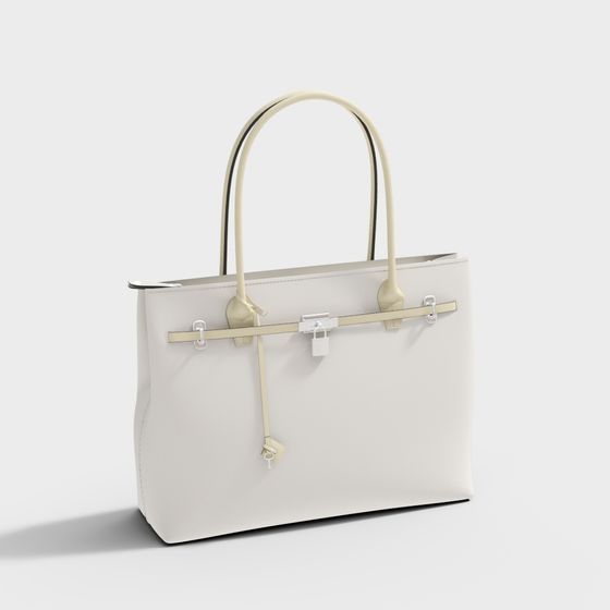 Elegant Handbag 3D model for Modern Aesthetics
