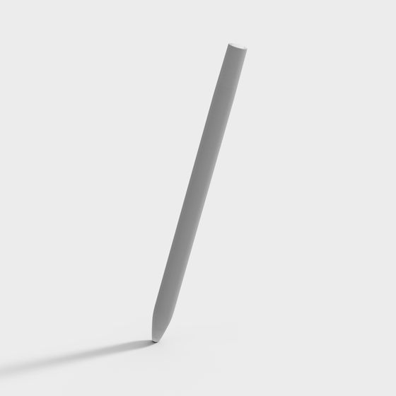 Elegant Minimalist Pencil 3D model