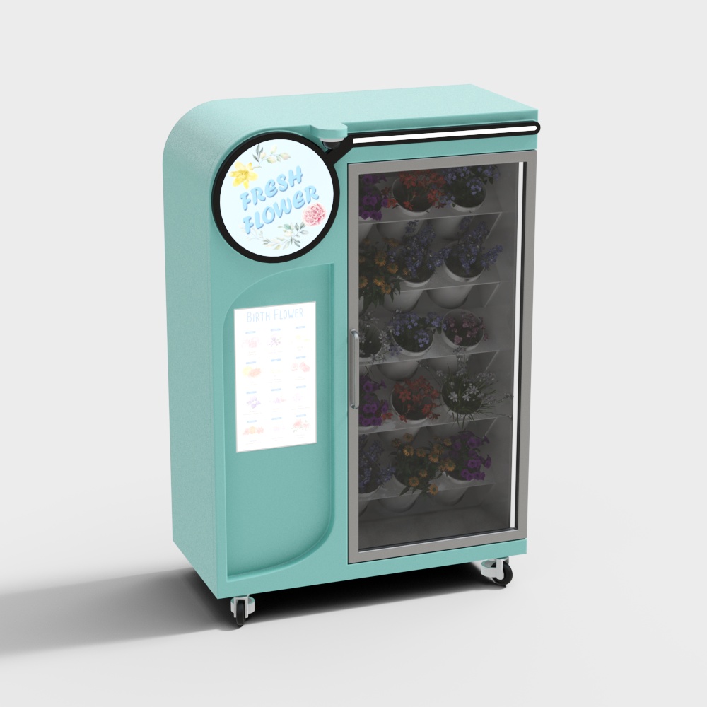 Flower vending machine