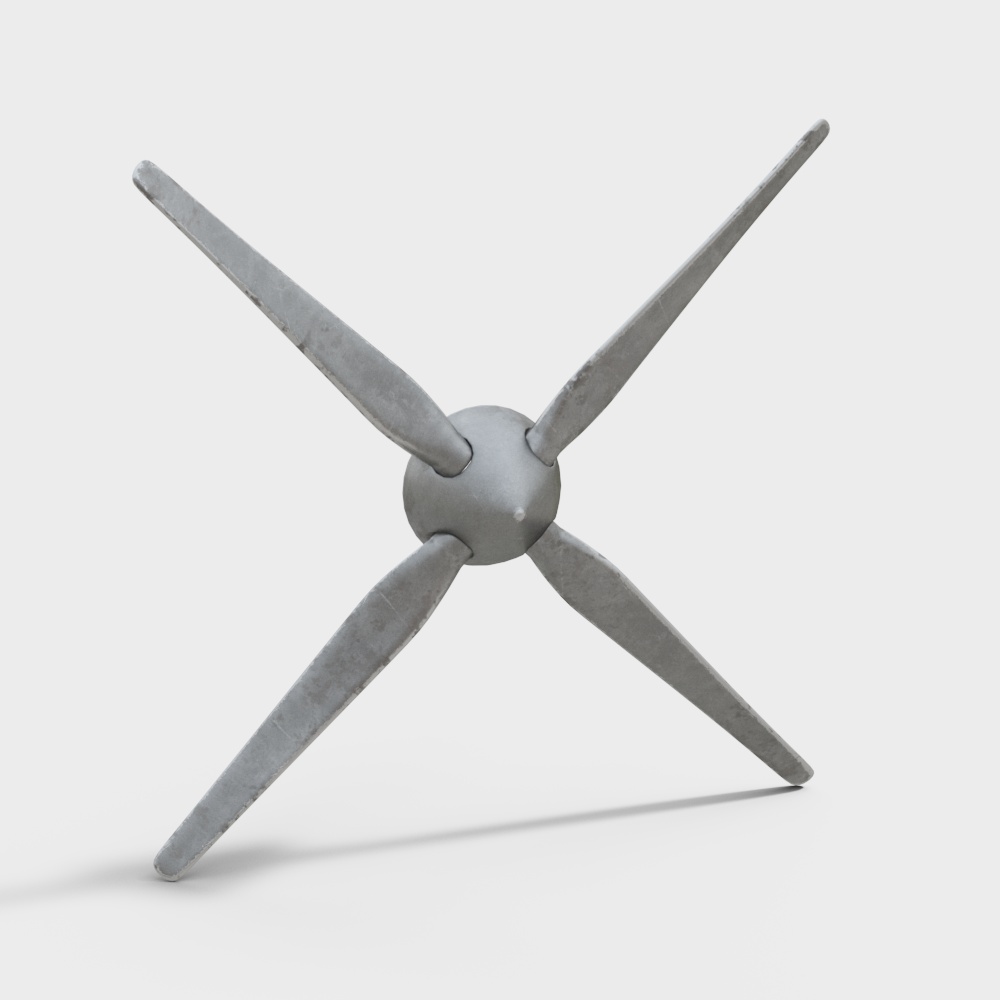 Wind Wing 3D model - Low Poly High Detail Design