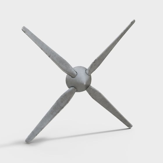 Wind Wing 3D model - Low Poly High Detail Design