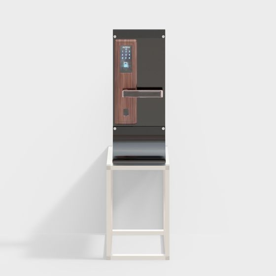 Smart Door Lock 3D model for Modern Interiors