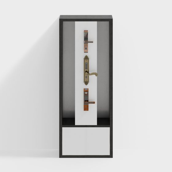 Minimalist Modern Door 3D model