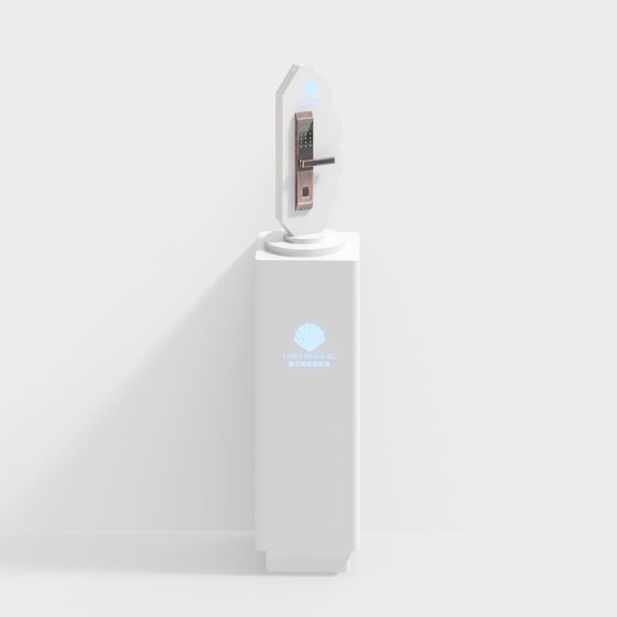 Smart Lock 3D Model with Elegant Design