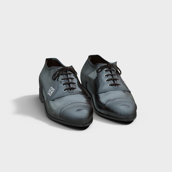 Stylish Elegant Formal Shoes 3D model for Creative Projects
