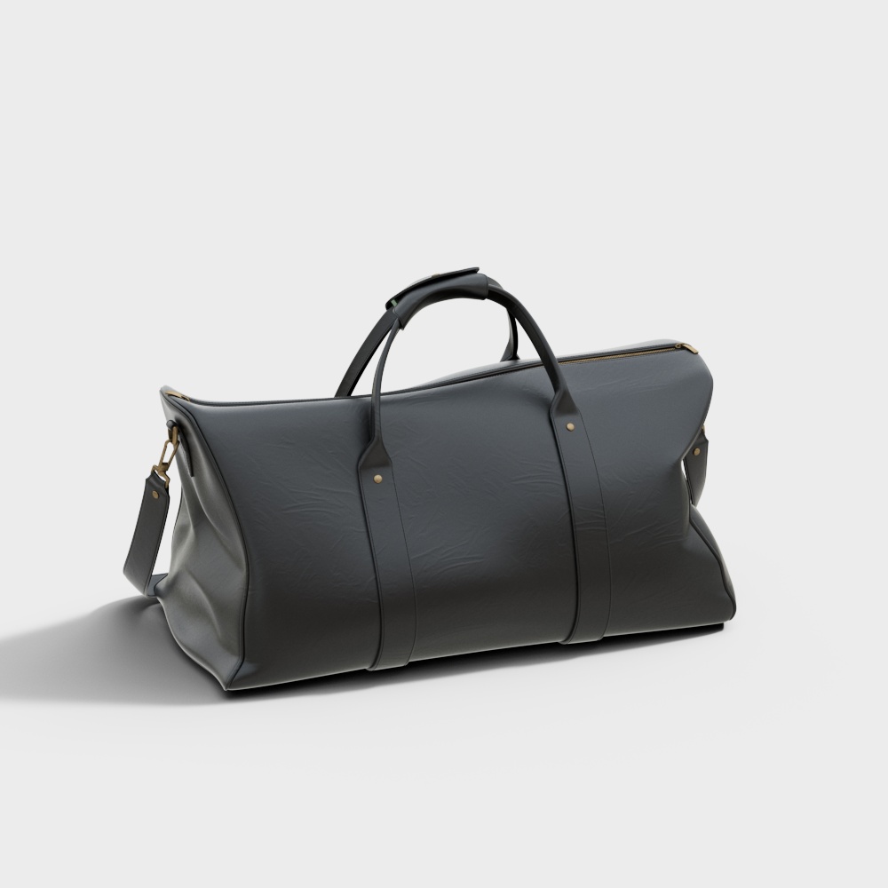 Elegant Travel Bag 3D model Design