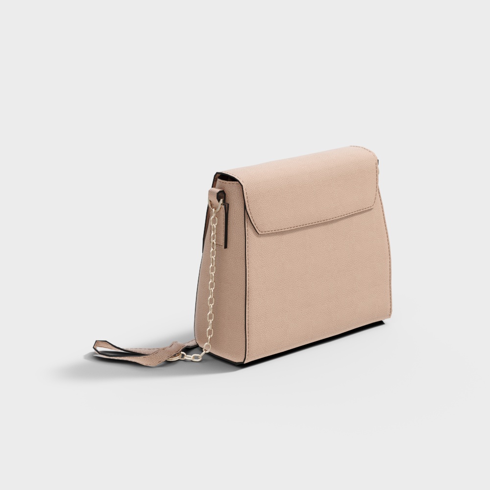 Elegant Low-Poly Handbag 3D model