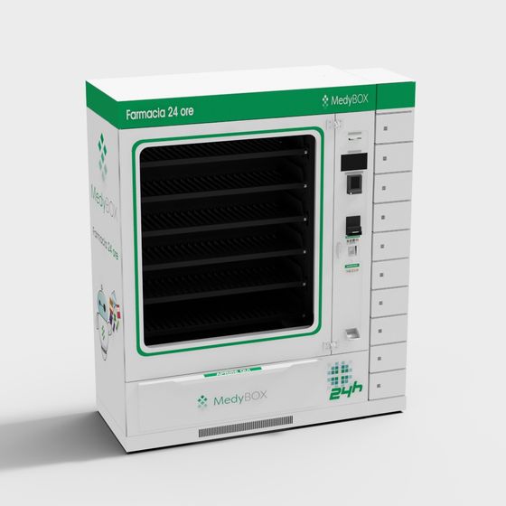 MedyBOX 24-hour Pharmacy Vending Machine 3D model