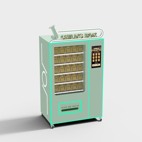 Child's Box Vending Machine 3D model