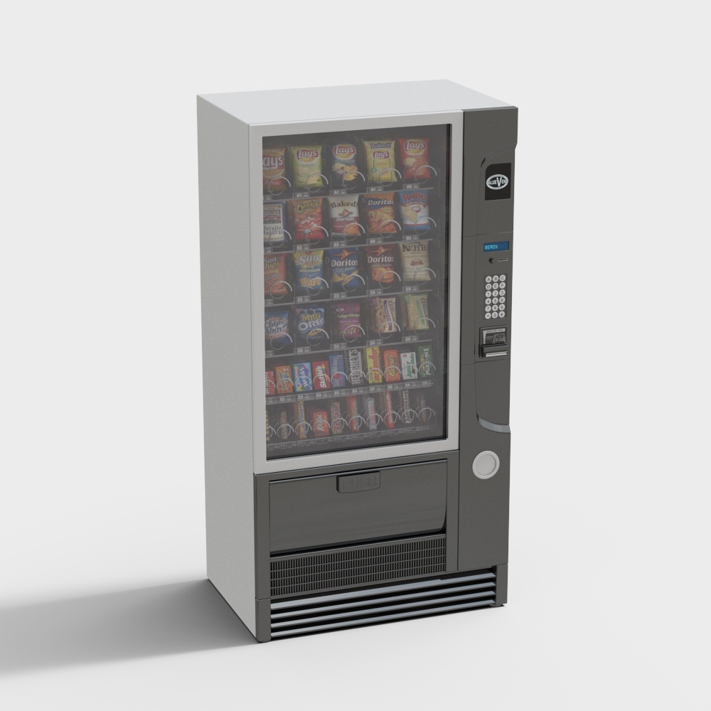 Snack and drink vending machine