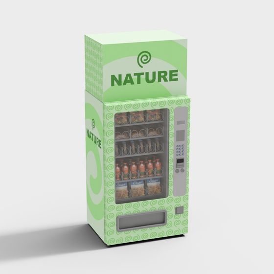 Nature Vending Machine 3D Model
