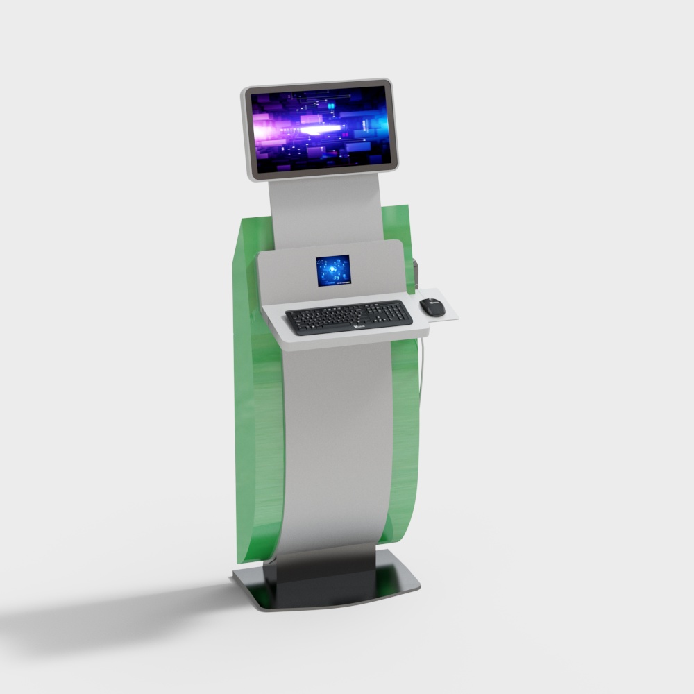 Future Touch Terminal 3D model