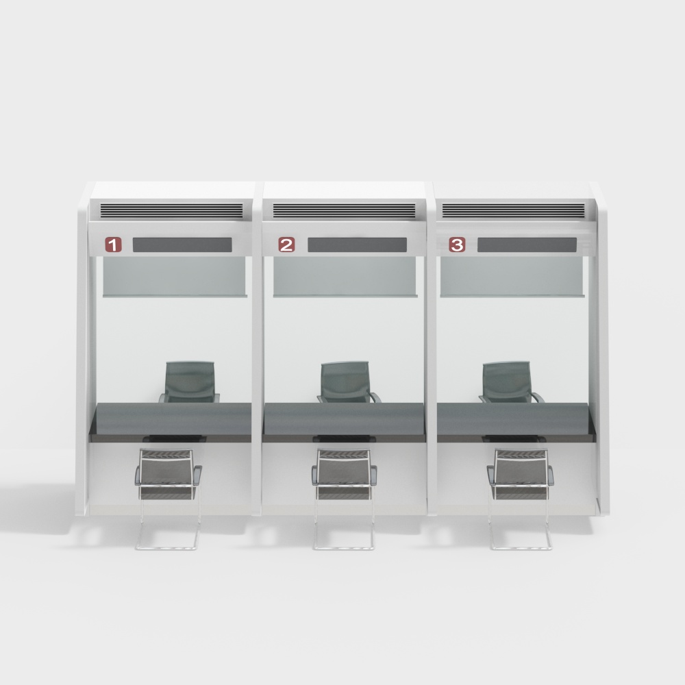 Banking business processing window