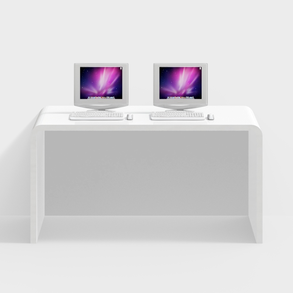 Bank lobby service desk