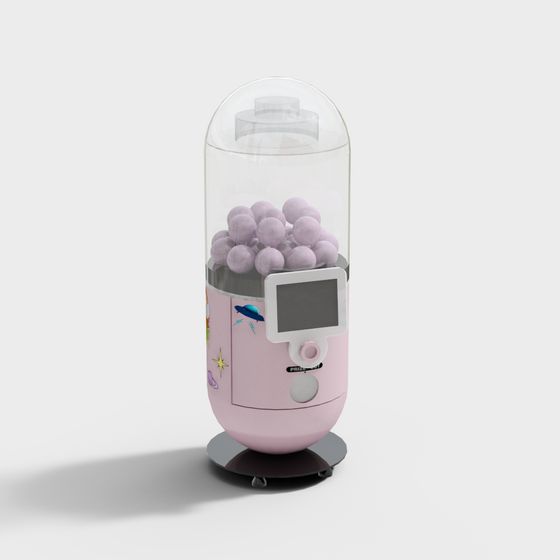 Whimsical Candy Machine 3D model