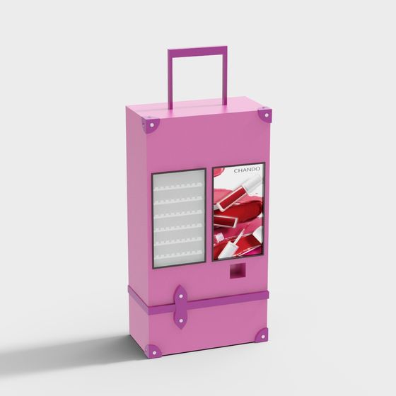 Chic Lipstick Case 3D model for Creative Projects