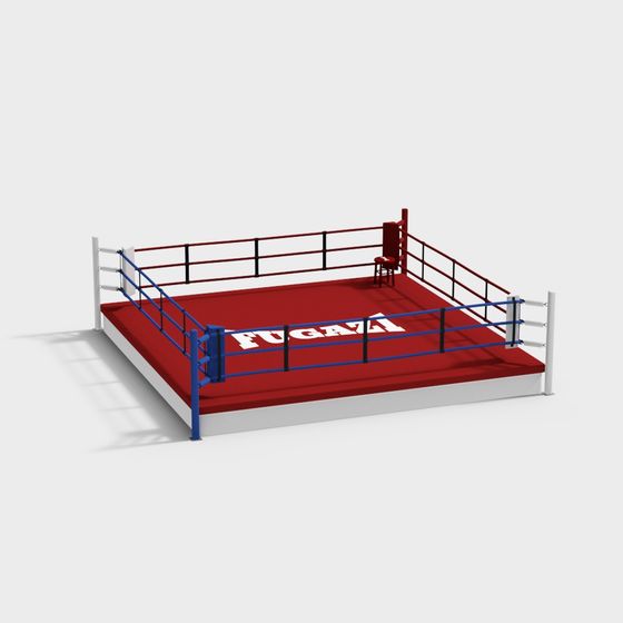 Fugazi Boxing Ring 3D model