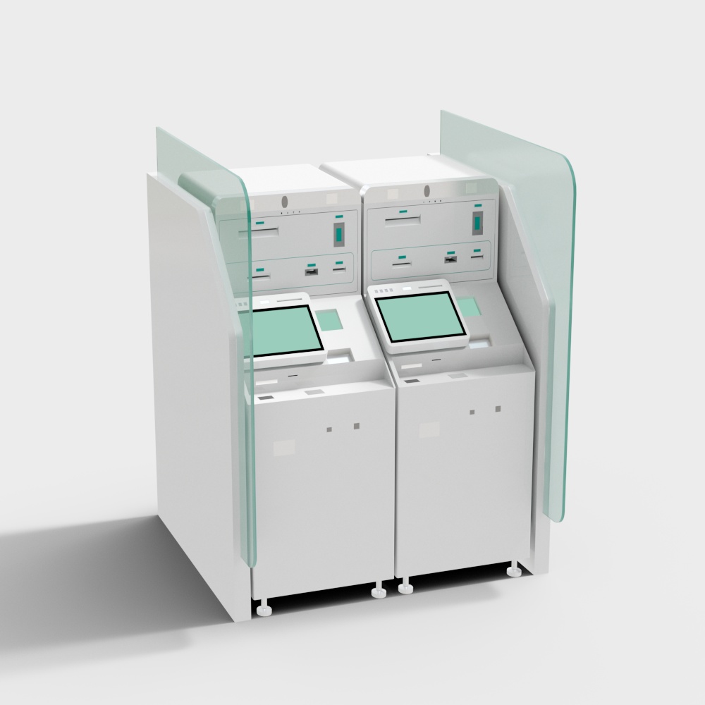 Mostrador del vestíbulo del banco