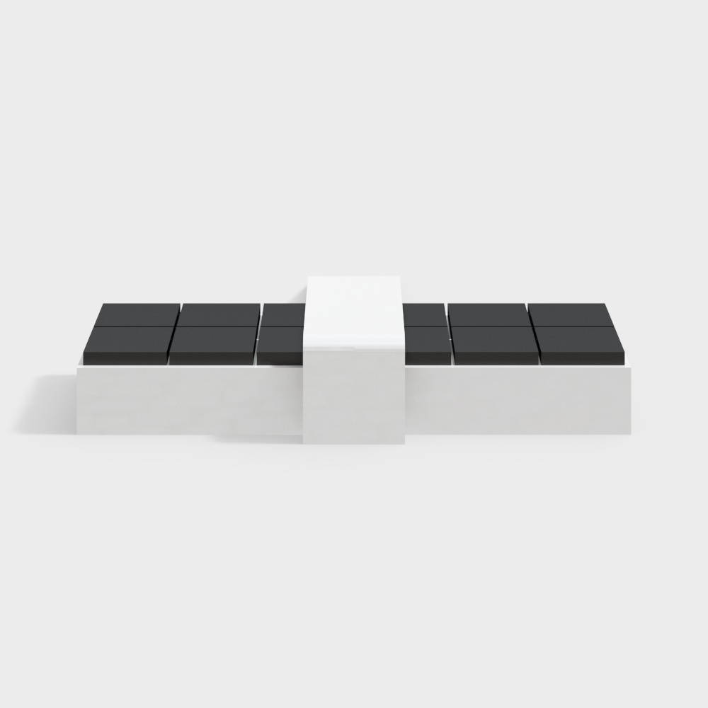 Multi-seat sofa in seating area