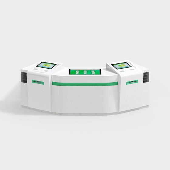 Futuristic Smart Counter 3D model