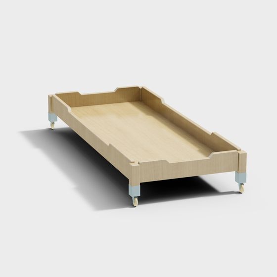 Low Poly Mobile Tray 3D Model