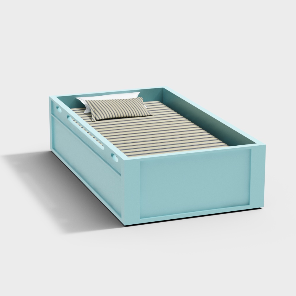 Children's bed in kindergarten