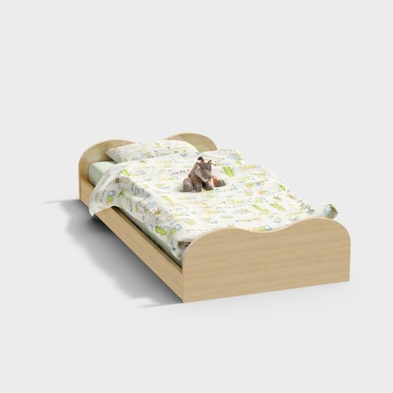 Lit d'enfants de jardin d'enfants