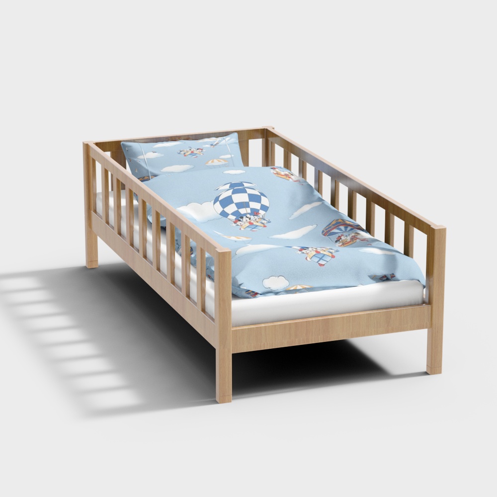 Children's bed in kindergarten