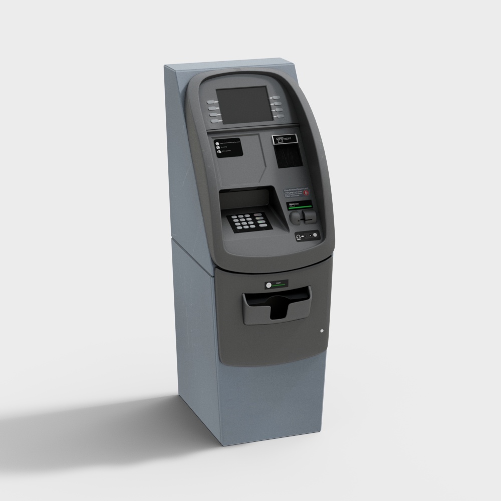 Urban Guardian Realistic ATM Machine 3D model