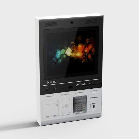 Realistic ATM Machine 3D model for Modern Finance