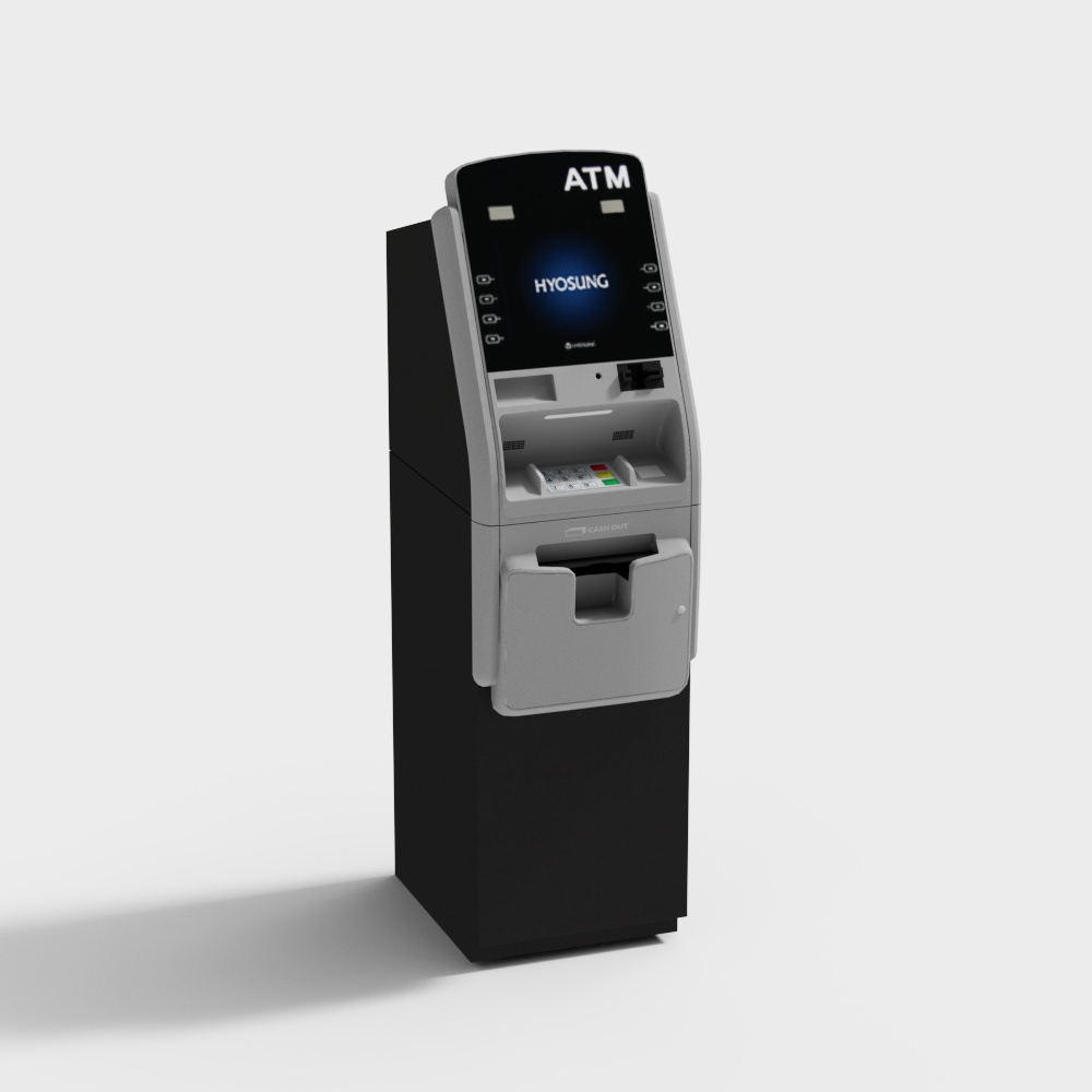 Bank self-service teller machine