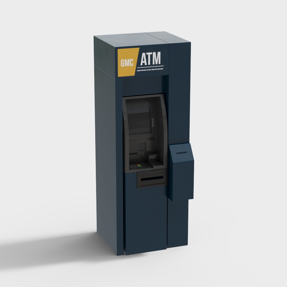 Bank self-service teller machine