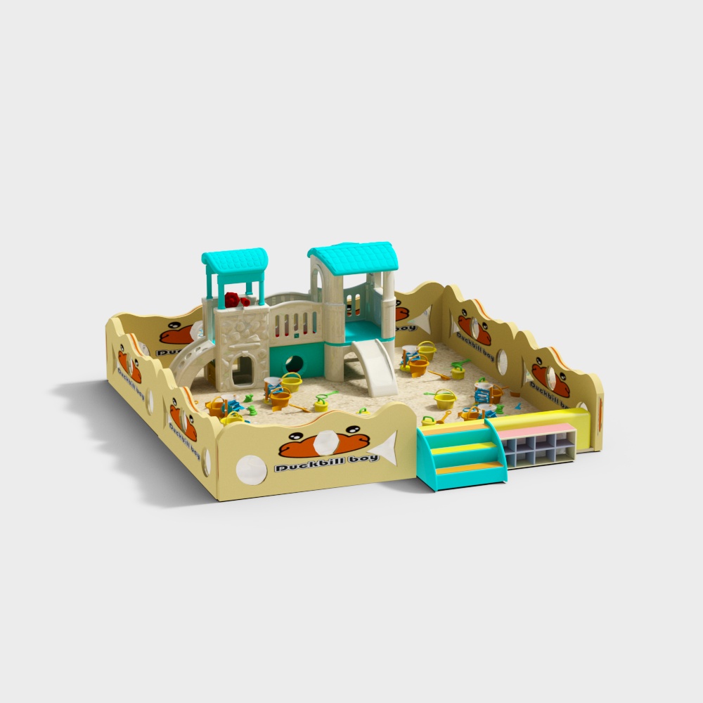 Duckbill Boy Play Area 3D Model