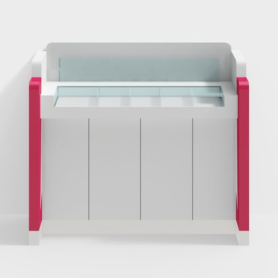 Urban Display Cabinet 3D Model